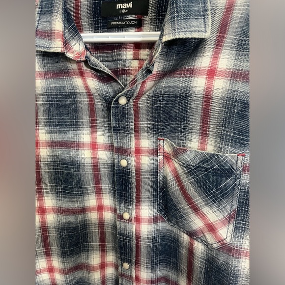 MAVI Men’s Slim Premium Touch 100% Cotton  S Size  Shirt Long Sleeve - Picture 5 of 8